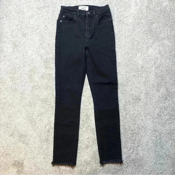 Reformation Skinny Jeans Black - Picture 1 of 10